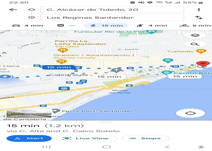 En El Atico De Tona Mirando A La Bahia De *
